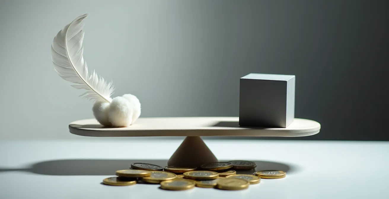 Symbolische Darstellung des Kostenvergleichs zwischen Cloud-Gaming und Konsolenkauf