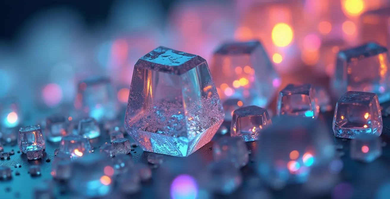 Futuristische Darstellung des Übergangs zur quantensicheren Verschlüsselung