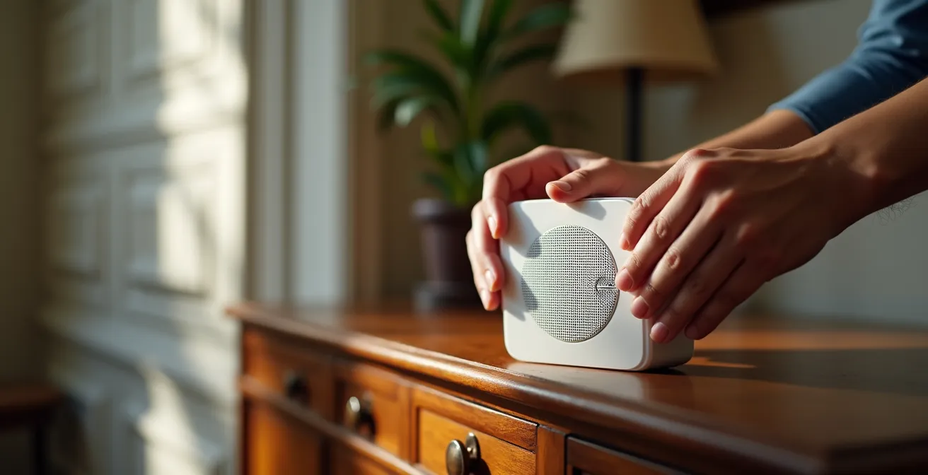 Wi-Fi 6 Mesh-Repeater-Setup in einer deutschen Altbauwohnung